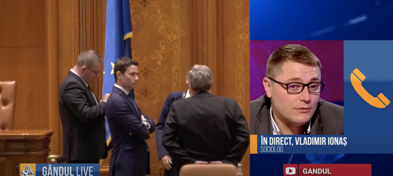 GÂNDUL LIVE. Sociologul Vladimir Ionaș, despre alegerile din PNL: „Mă aștept să apară un candidat surpriză”