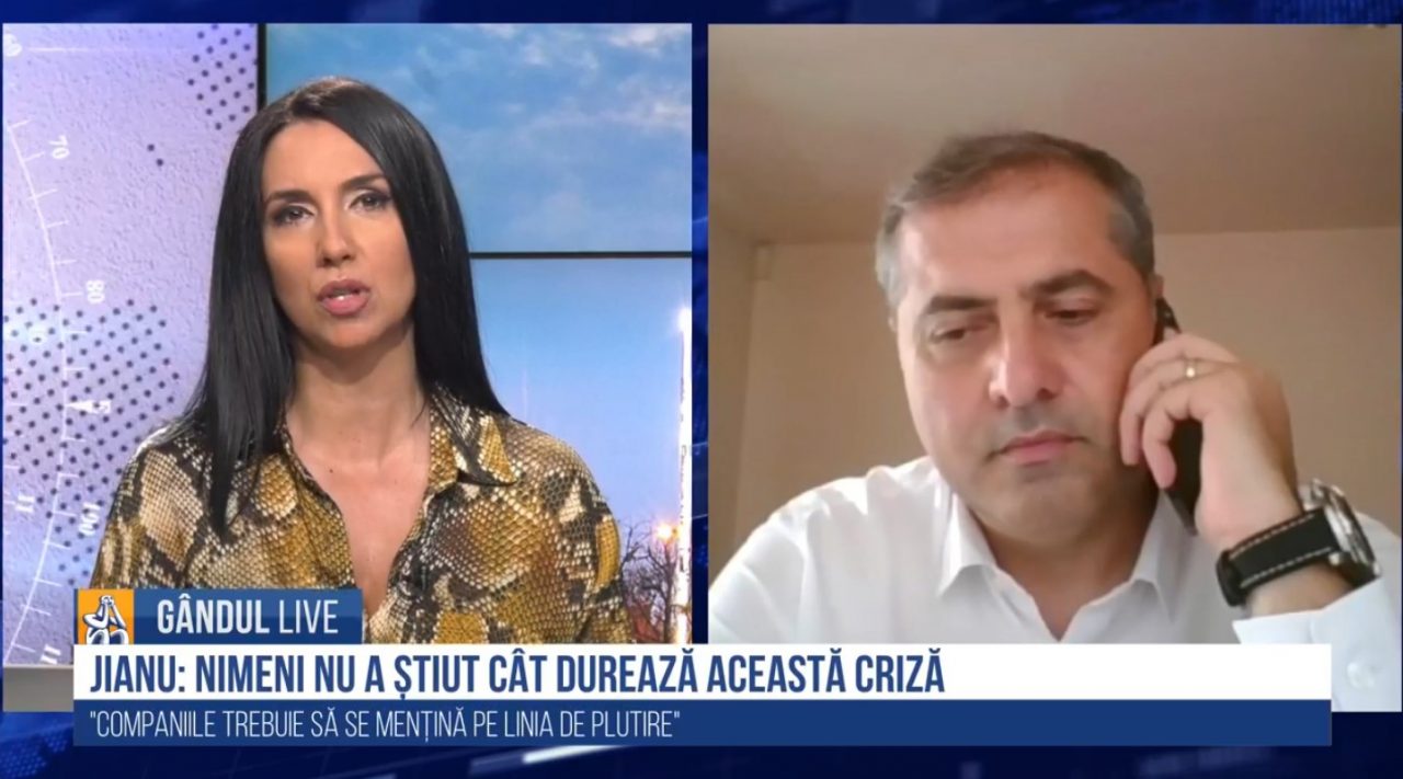 GÂNDUL LIVE. Jianu, CNIPMMR: Am avut și măsuri bune, dar și unele care nu au funcționat. IMM-iștii, eroii acestor zile