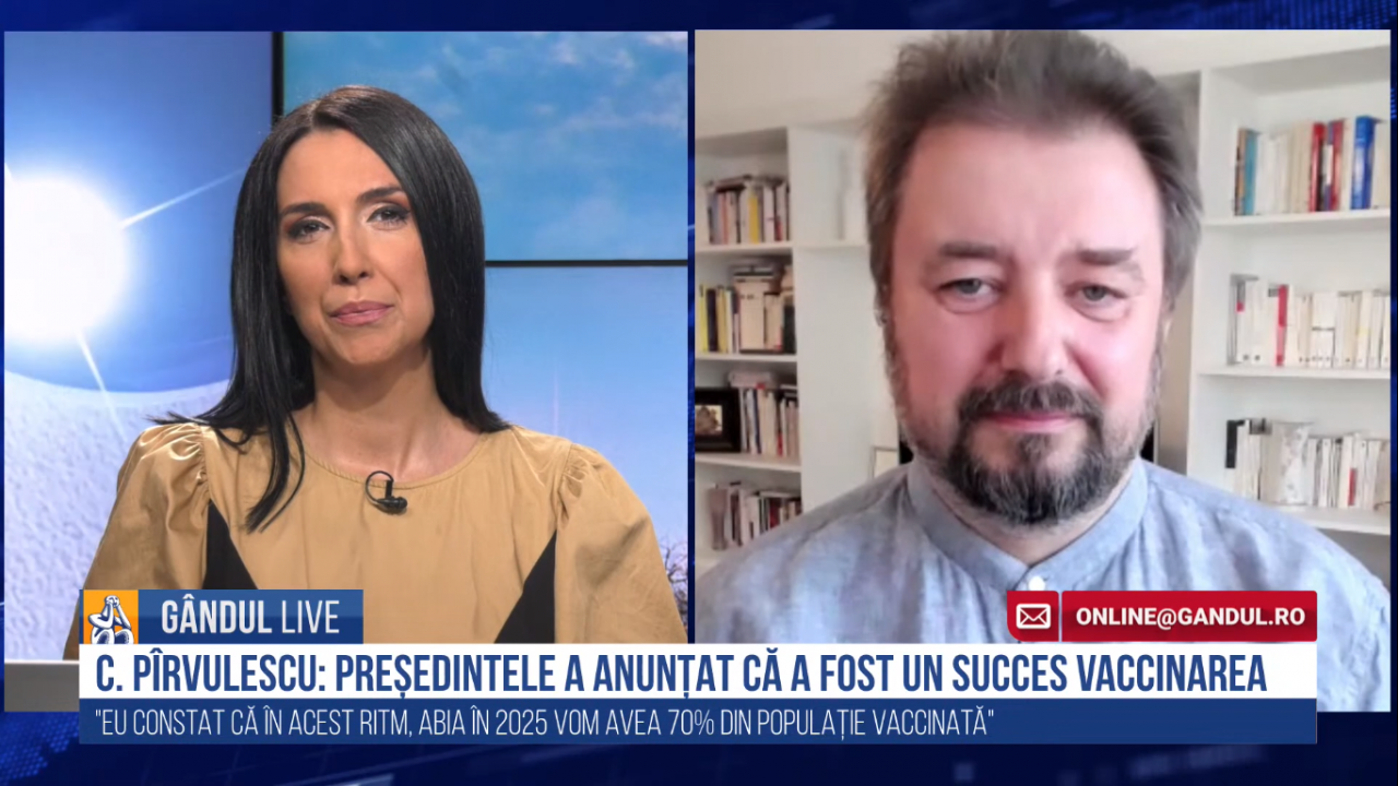 Cristian Pîrvulescu, politolog, despre campania de vaccinare anti-COVID: Nu au reușit să combată teoriile conspirației. Nu vor să recunoască că au luat măsuri greșite