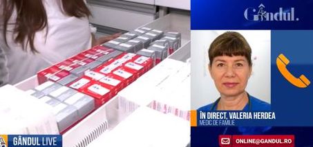 GÂNDUL LIVE.  Valeria Herdea, medic de familie: „Nu poți să spui că ai un vaccin și nu mergi să te vaccinezi”