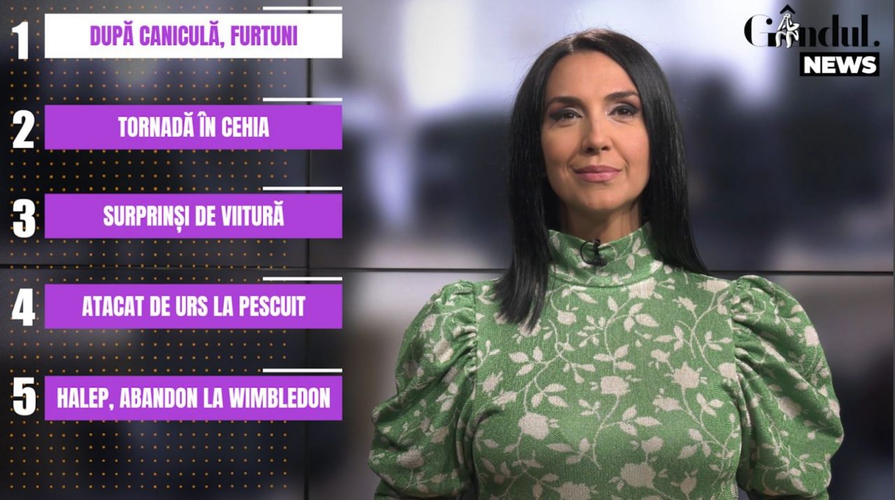 GÂNDUL NEWS. Avertizări de vreme severă în aproape toată țara – VIDEO