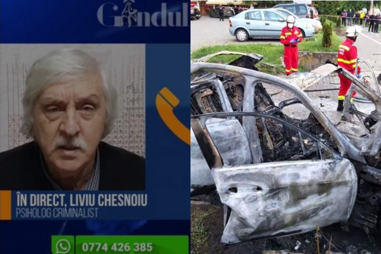 Asasinatul cu bombă de la Arad. Liviu Chesnoiu, psiholog criminalist: „Asasinul ar fi din spațiul ex-sovietic. Ei au acest mod de operare cu sânge rece”