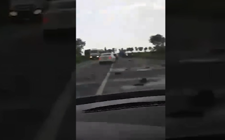 Carnagiu rutier pe E85, între Buzău şi Râmnicu Sărat, cu cinci victime – VIDEO