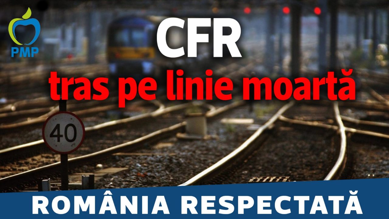 PMP: Miniștrii USR nu au dreptul să închidă subiectul CFR