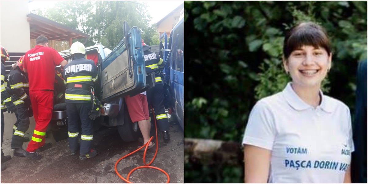 VIDEO | Maria, o tânără care abia dăduse Bacul, a murit în urma unui accident de mașină. Tragedia a fost surprinsă de o cameră de bord