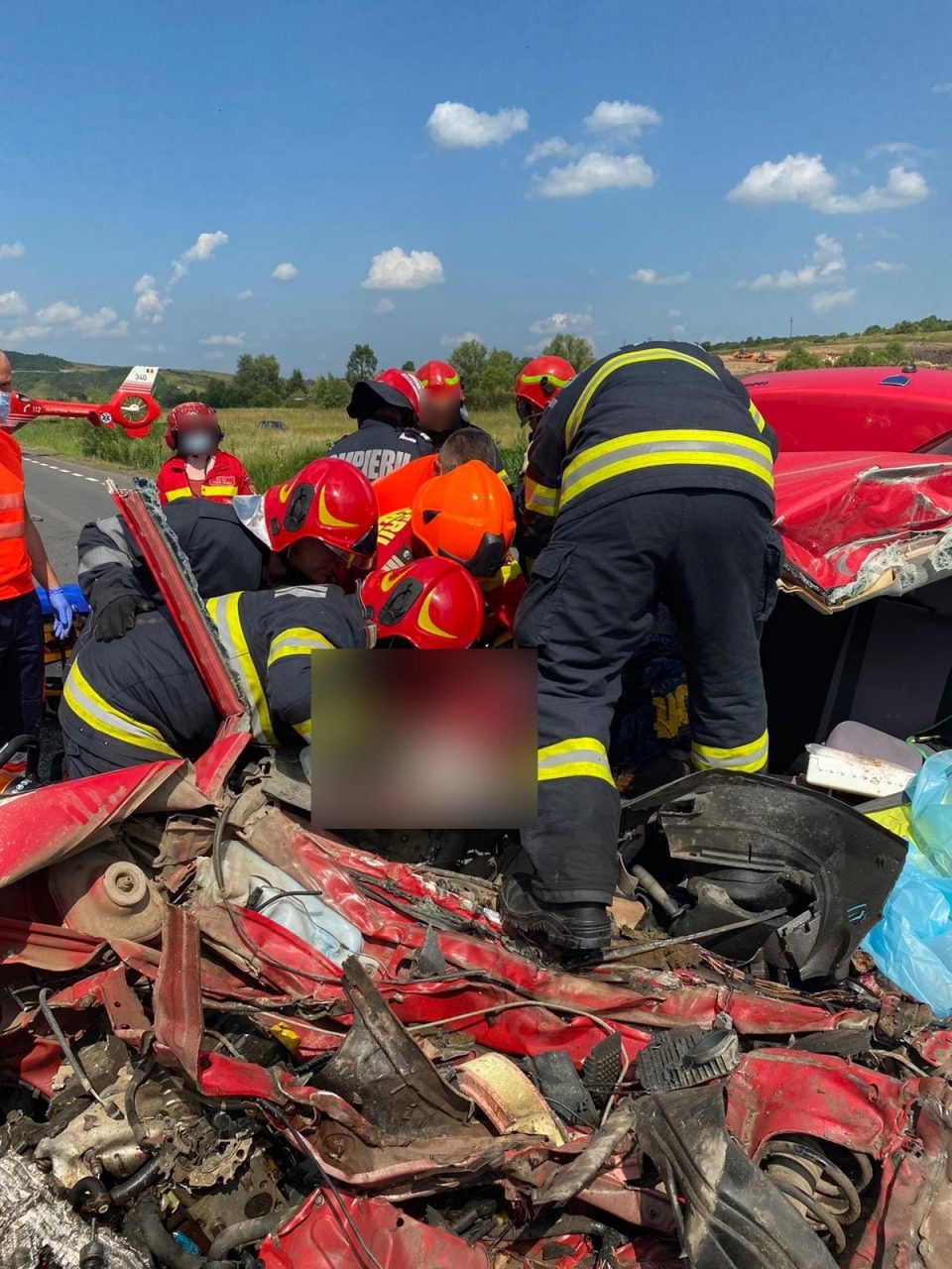 VIDEO. Accident mortal pe DN 1F, între Cluj și Sălaj. Autoritățile intervin 