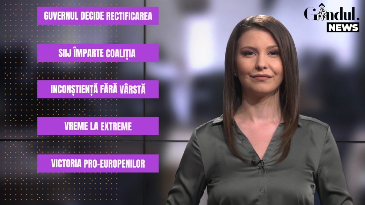 GÂNDUL NEWS. Ne așteaptă ploi torențiale, dar și un nou val de caldură
