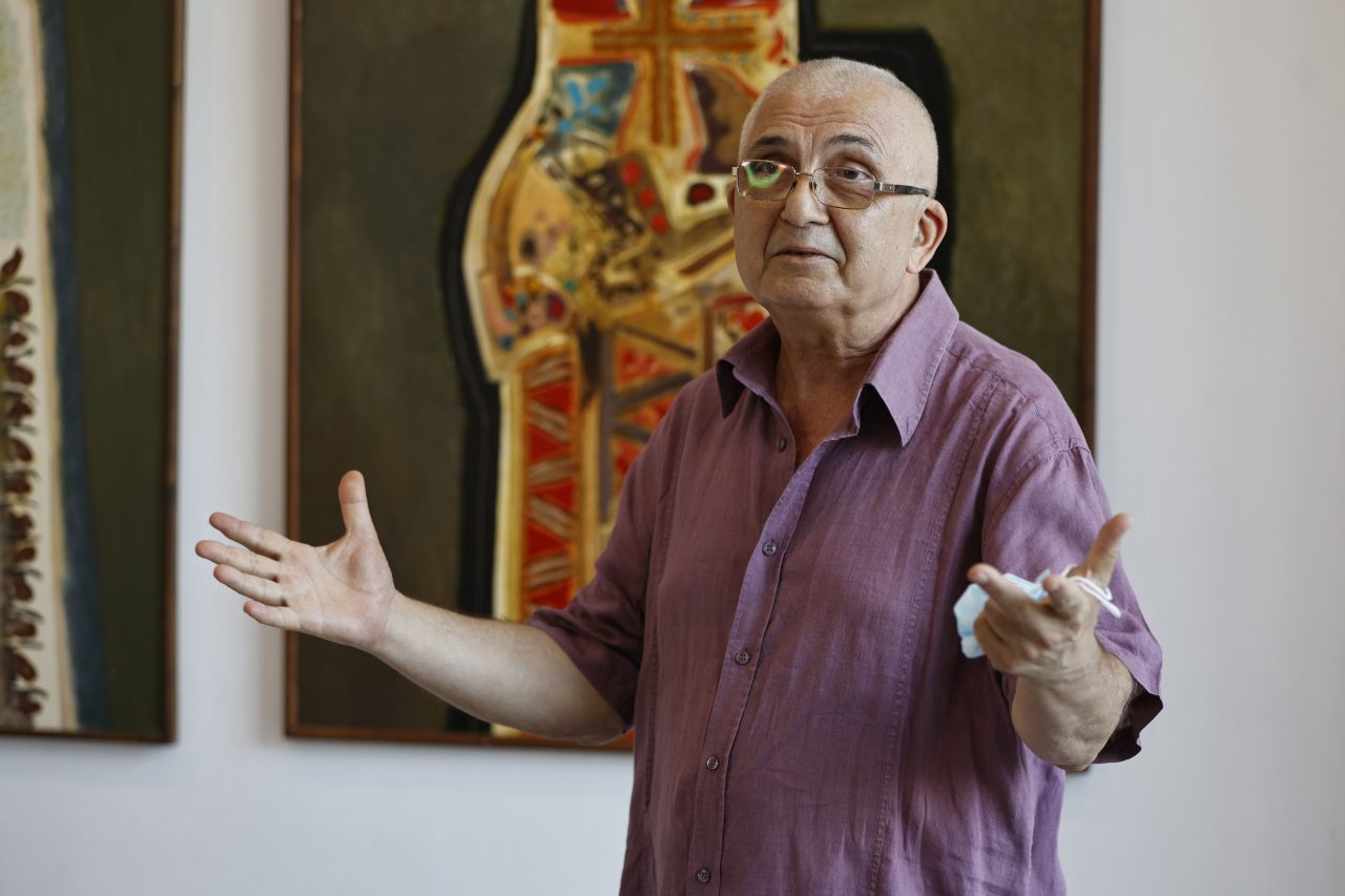 Aurel Pătrașcu, expoziție personală de pictură și grafică la Artoteca Bibliotecii Metropolitane Bucureşti | GALERIE FOTO