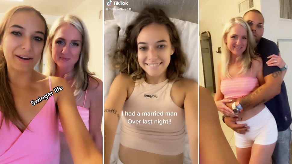 O familie de swingeri șochează Tik Tok-ul. Care spune femeia că ar fi secretul unei căsnicii reușite | VIDEO
