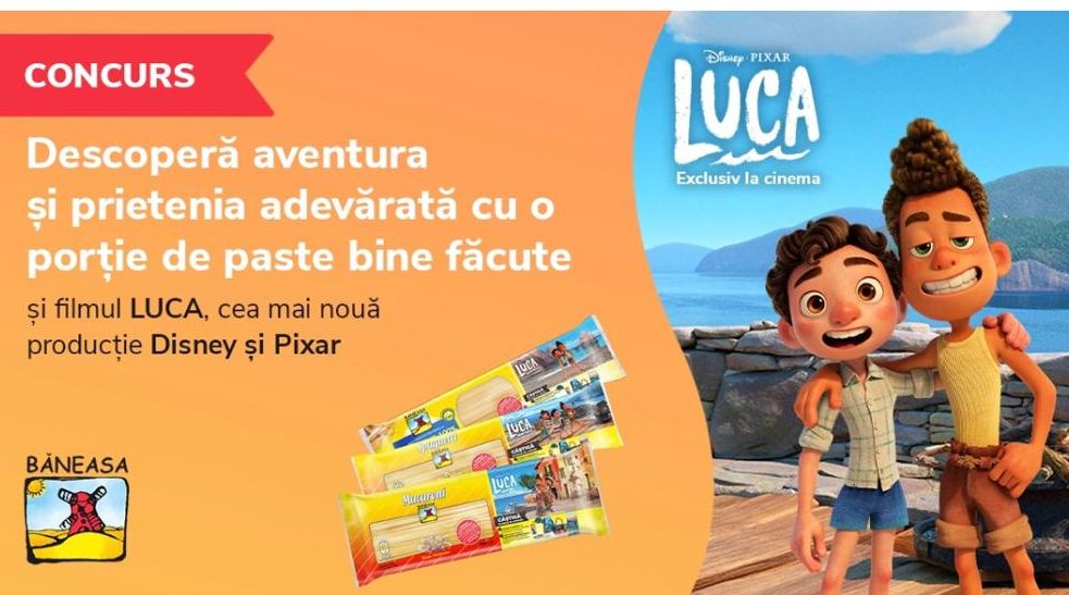Descoperă aventura și prietenia și sărbătorește lansarea celei mai noi producții Disney și Pixar – Luca