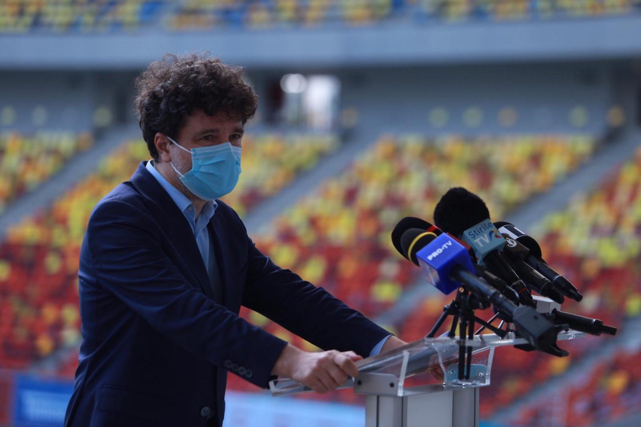Finala Euro2020, dintre Italia și Anglia, va fi transmisă pe Arena Națională, pentru voluntarii de la această competiție
