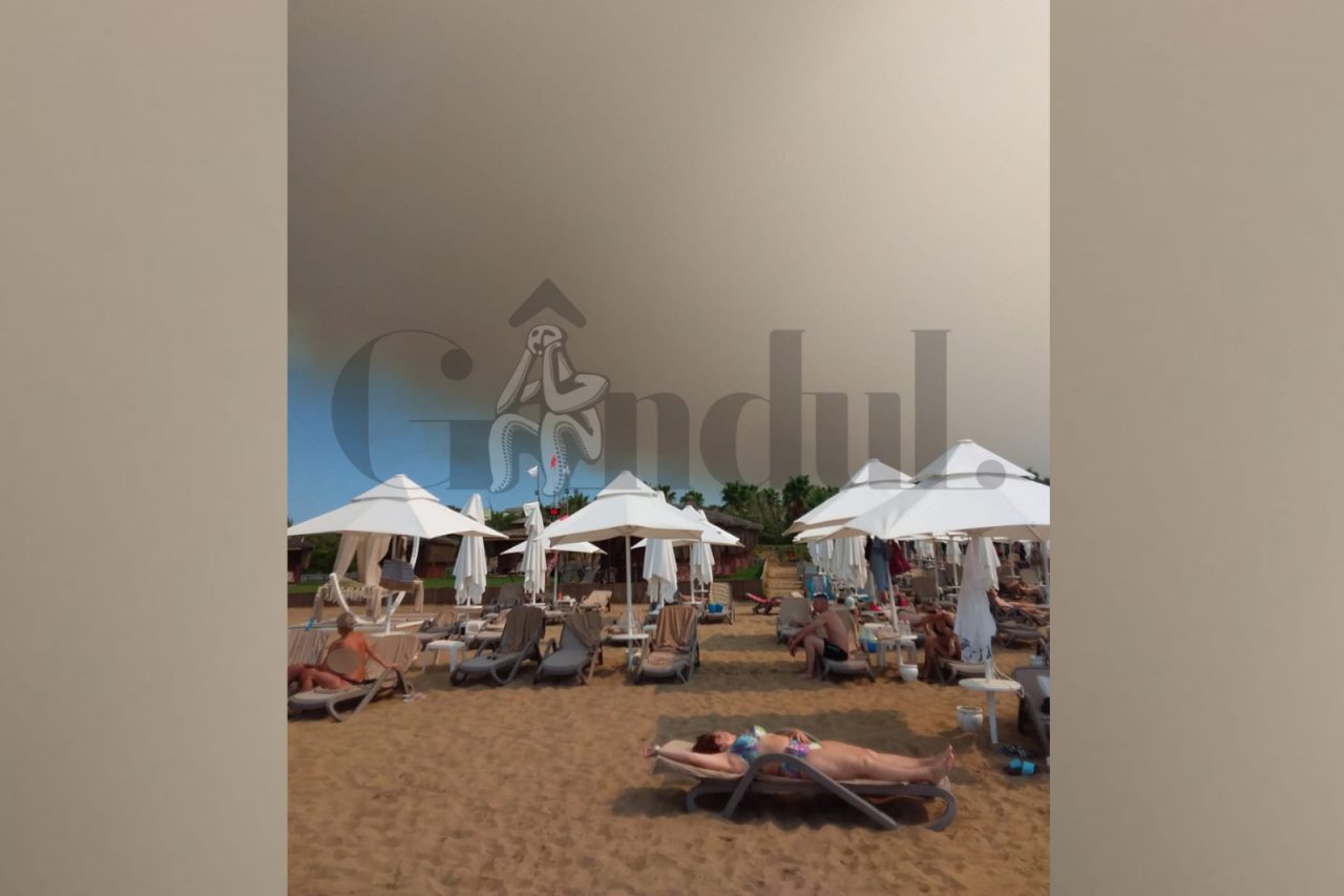Relatare din „Iadul” turcesc. „Cenușa acoperă resorturile care sunt pline cu turiști la capacitate maximă”