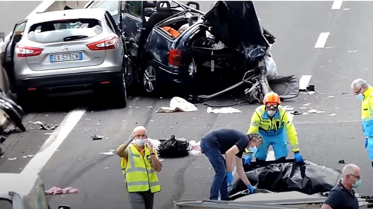 Un român a murit într-un accident în Italia, iar fiul acestuia a fost grav rănit