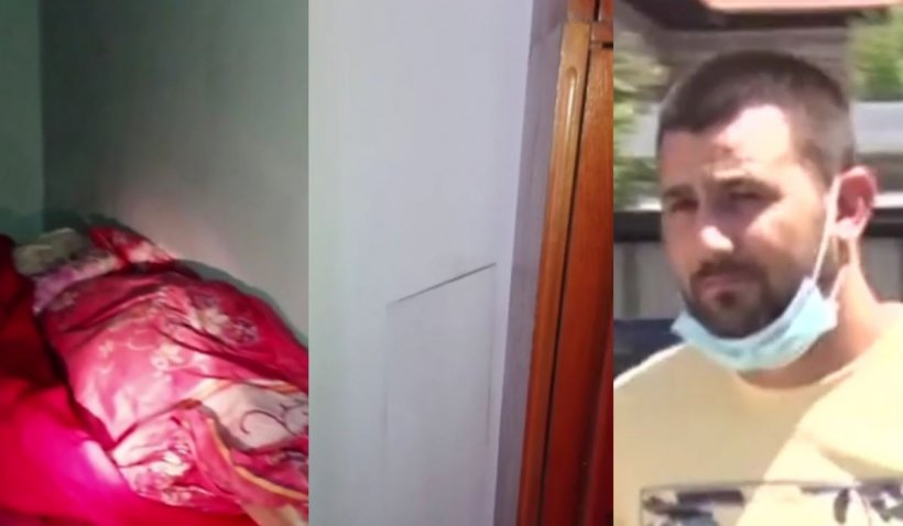 Un bărbat din Galați, urmărit de polițiștii spanioli, se ascundea în casa părinților într-un adăpost improvizat