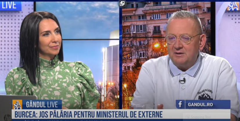 GÂNDUL LIVE. Alin Burcea, vicepreşedintele ANAT, despre „eroarea de traducere” a Ambasadei României la Atena: „Jos pălăria pentru Ministerul de Externe! A avut tăria să comunice că s-a greșit!” – VIDEO