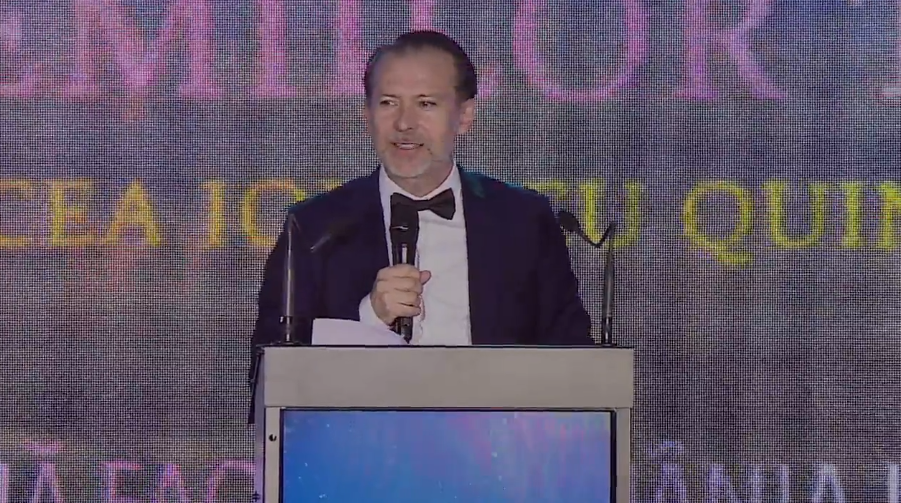 Florin Cîţu a primit premiul de excelenţă ”Generaţia altfel”, la Gala premiilor TNL ”Mircea Ionescu Quintus”
