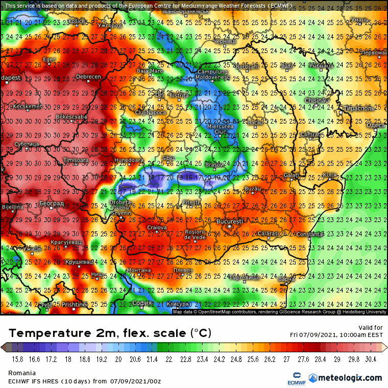 Vremea la mare în weekendul 9 – 11 iulie. Soare generos și temperaturi plăcute, dar precipitațiile revin duminică