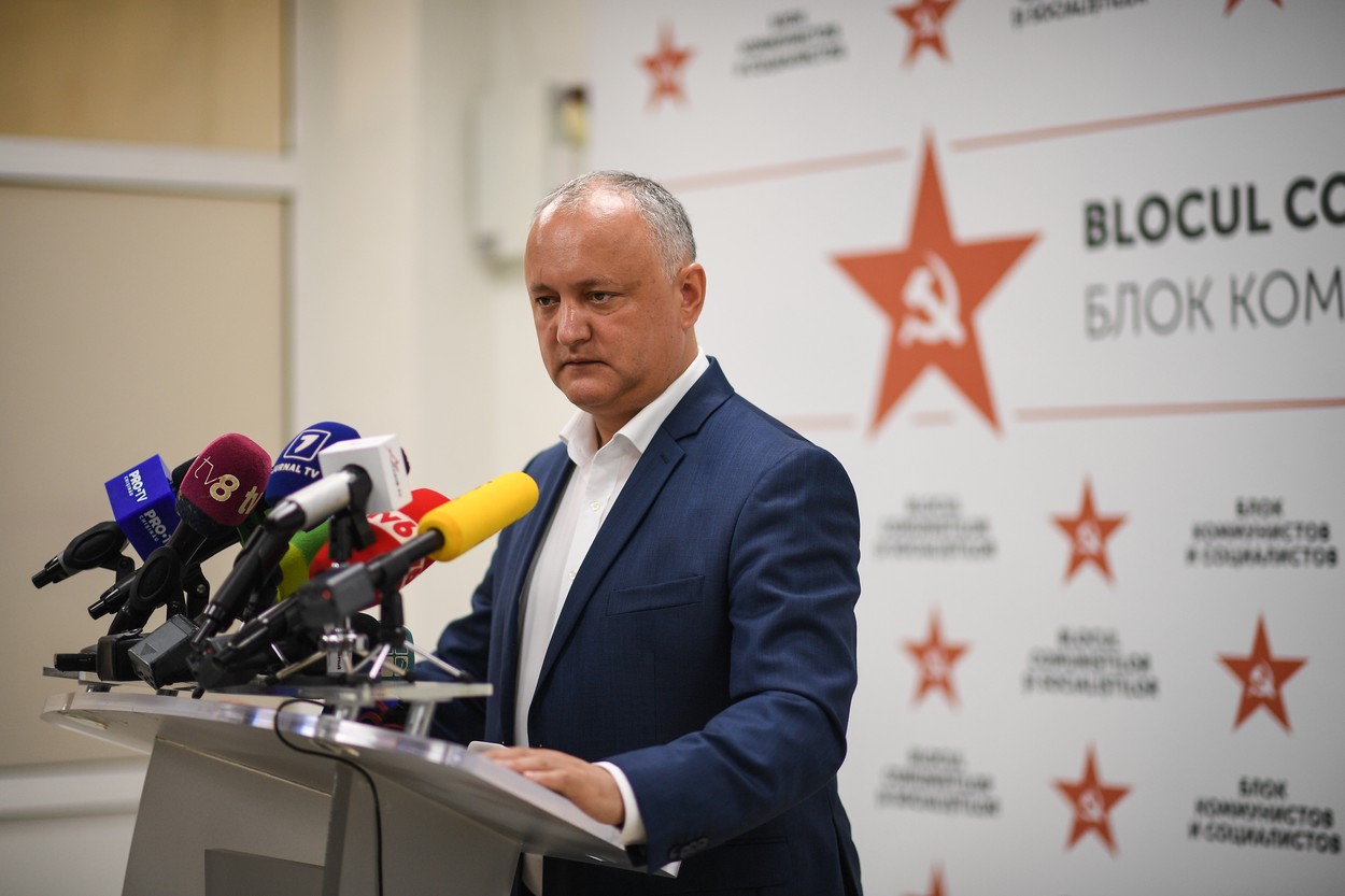 Igor Dodon acuză România, într-un interviu pentru presa rusă, că „vrea să înghită” Republica Moldova: „Va cauza un război civil”