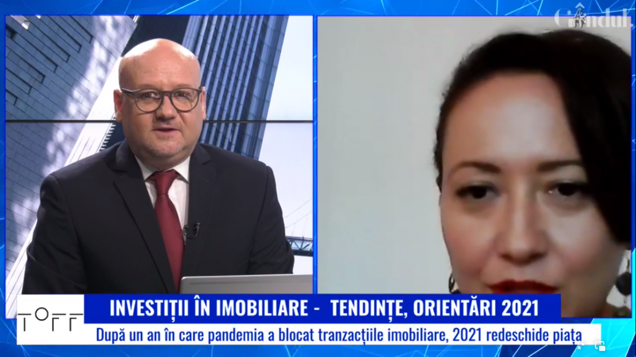 Conferința Smart Estate: Andreea Crasnopolschi, purtator de cuvant ANCPI, a anunțat cum evoluează tranzacţiile imobiliare