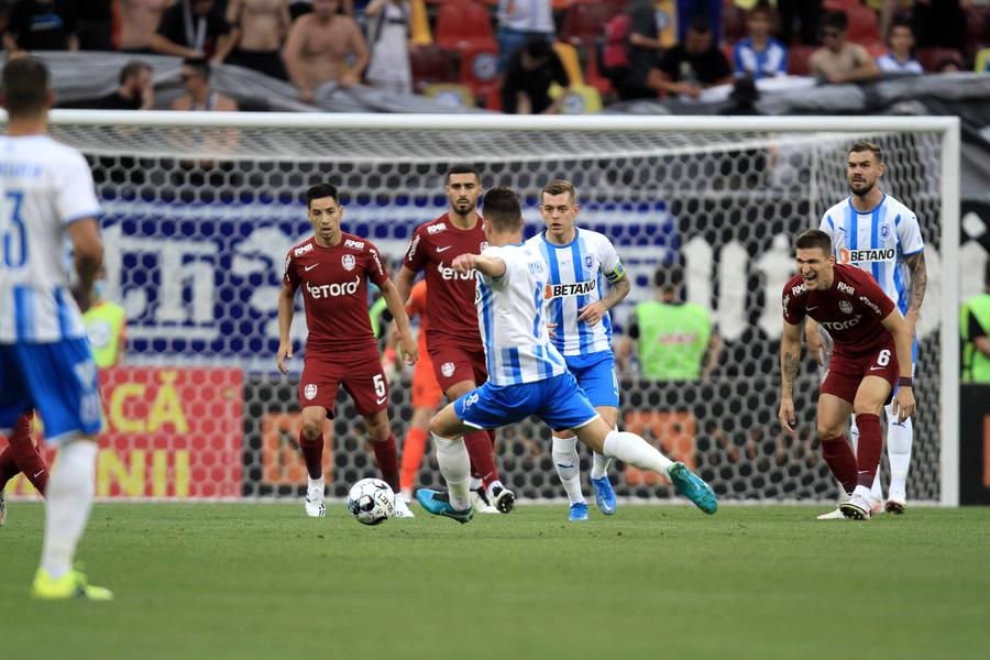 Craiova câștigă Supercupa României. Șumudică, primul trofeu ratat cu CFR Cluj