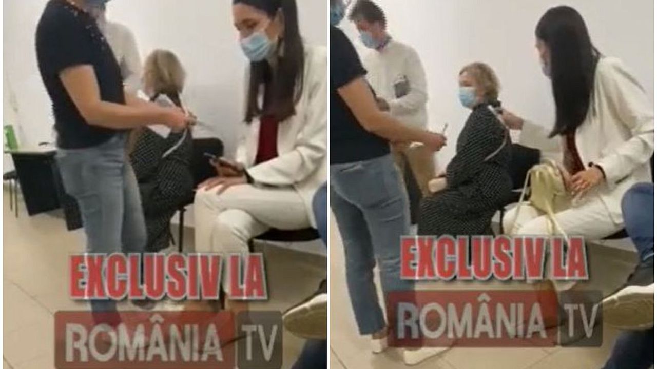 Au apărut noi imagini cu Clotilde Armand, în seara alegerilor locale. Se află în holul sediului Biroulului Electoral al Sectorului 1, alături de soțul său (VIDEO)