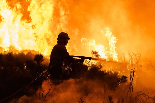 FOTO. Incendii în Spania, după ce s-au înregistrat temperaturi record  