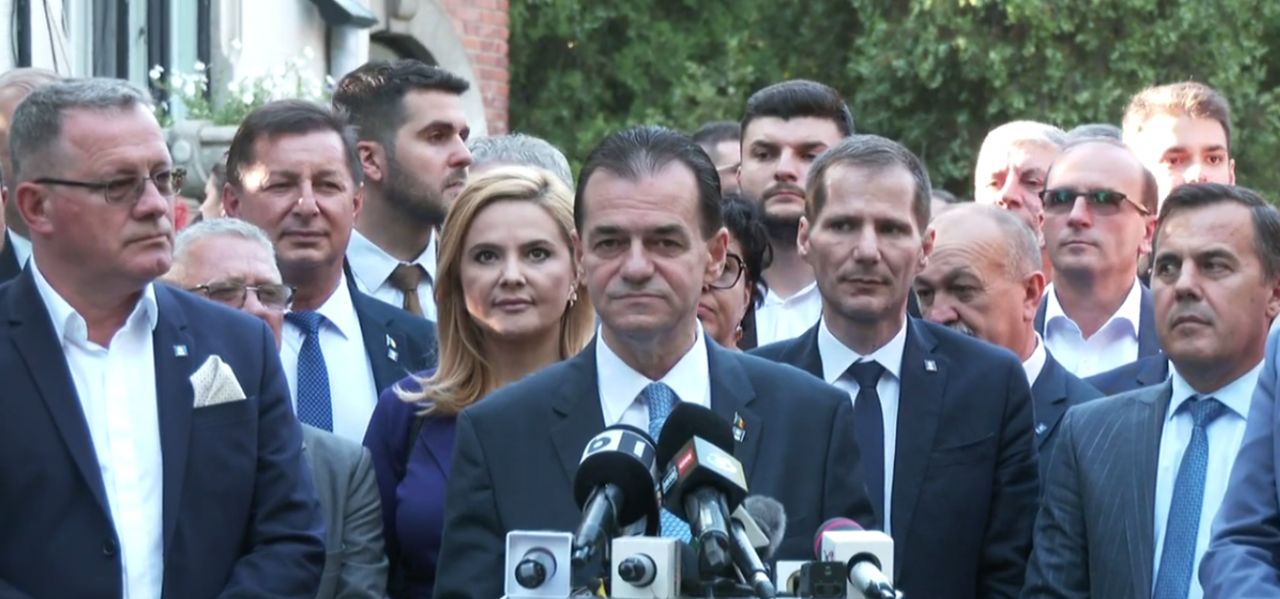 Ludovic Orban și-a depus candidatura pentru un nou mandat la șefia PNL: „Am ca obiectiv să încep procesul de recâștigare a încrederii românilor în partid” (VIDEO)