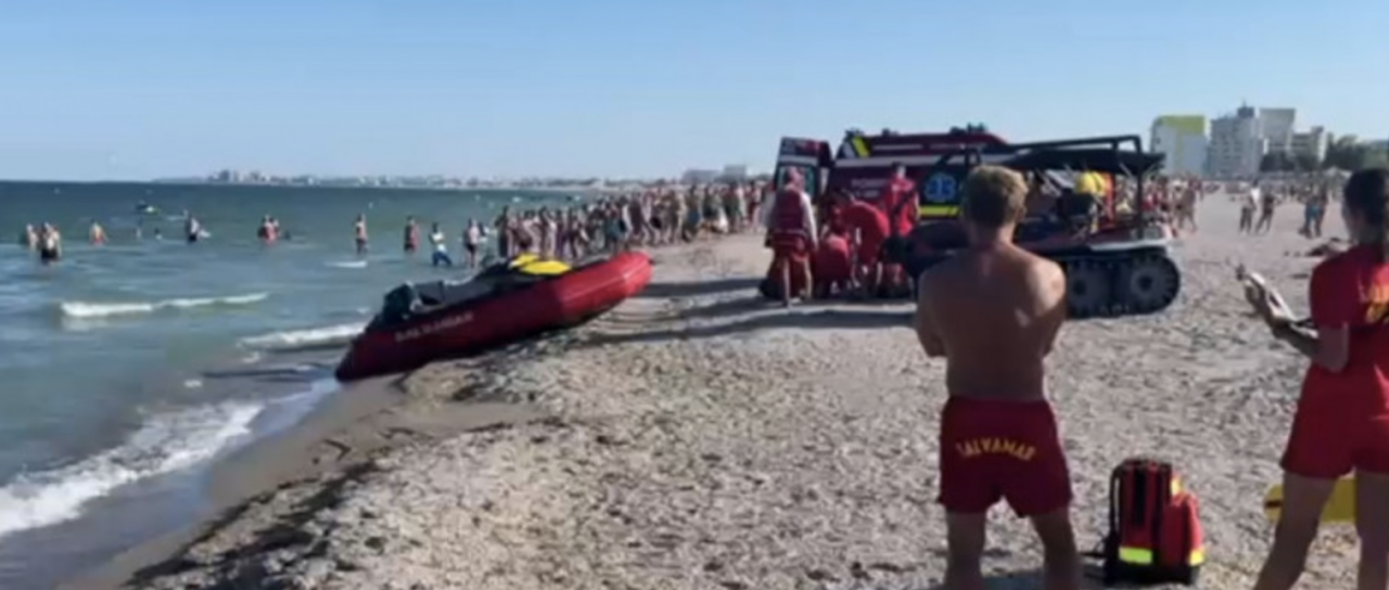 Un tânăr de 17 ani a murit înecat în stațiunea Mamaia