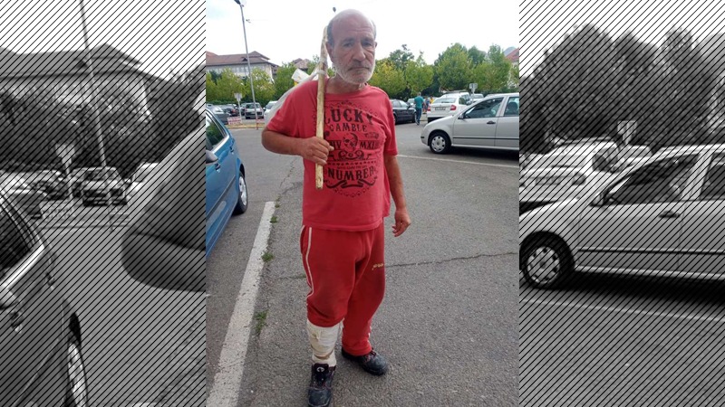 Un bărbat fără adăpost din Târgu Jiu trece printr-o adevărată dramă. El spune că i-ar fi fost refuzat tratamentul la spital pentru o afecțiune gravă a piciorului