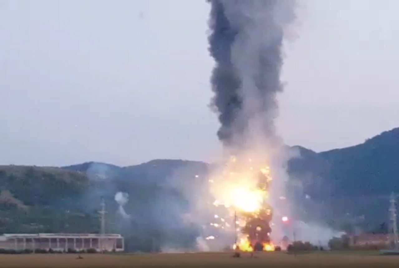 Alertă în Brașov. Explozie puternică la Uzina Tehnică Tohan (VIDEO)