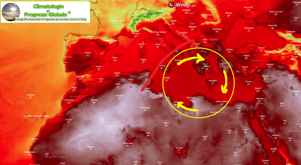 Ce este ”domul de căldură”, fenomenul meteorologic care aduce temperaturi de peste 40 de grade Celsius
