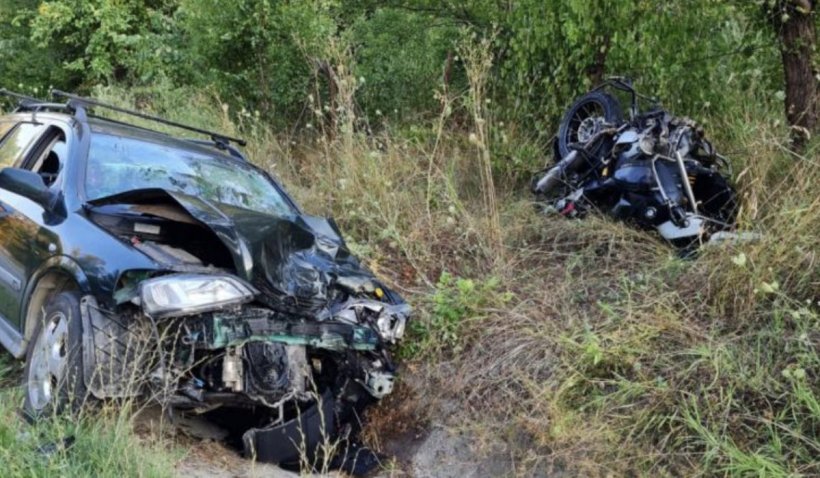 Motociclist polonez, ucis de un șofer băut pe un drum din Gorj. Ce alcoolemie avea bărbatul care a provocat accidentul