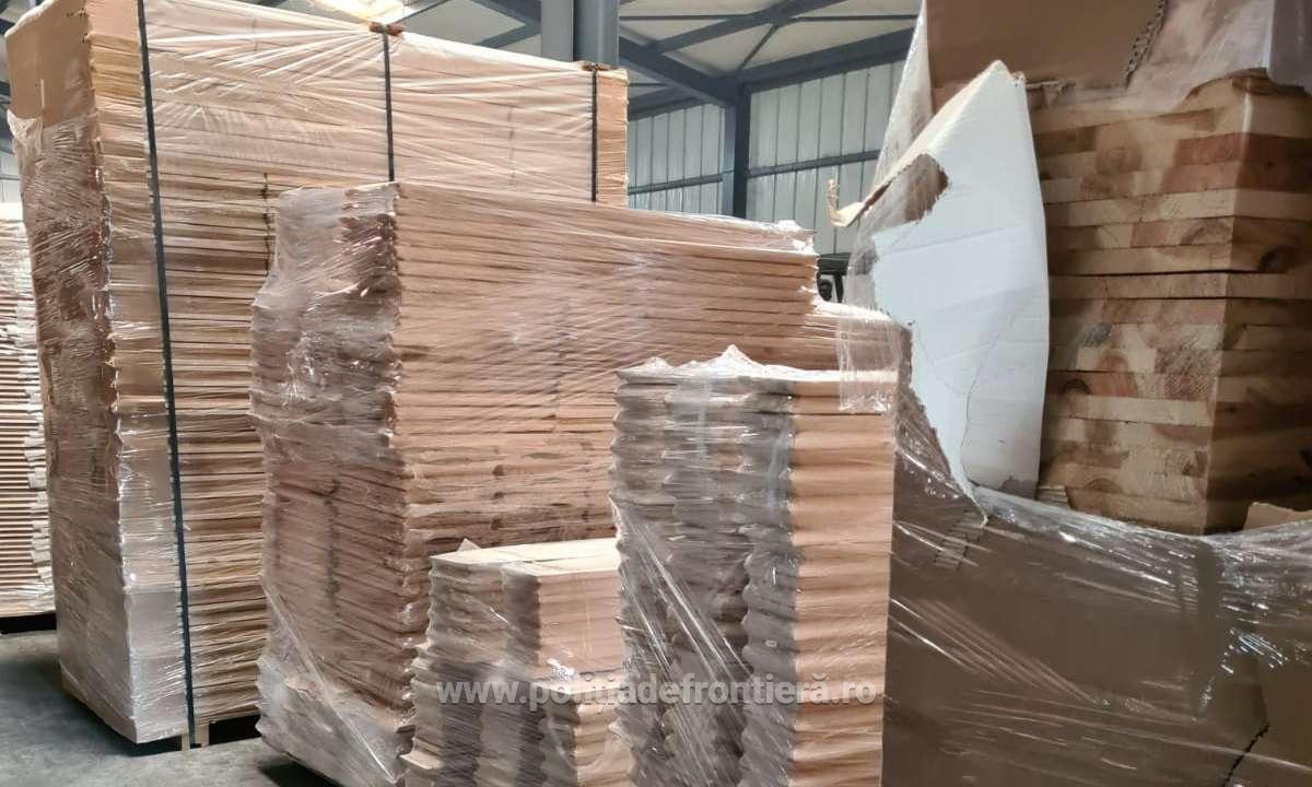 Sicrie în valoare de aproximativ 200.000 de lei, confiscate în Portul Constanţa Sud Agigea