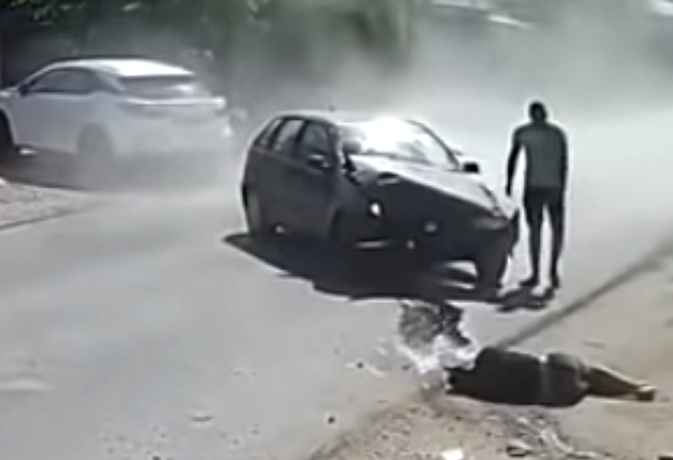 VIDEO. Un brăilean este suspect că a spulberat intenționat cu mașina un tânăr pentru a-și răzbuna fratele