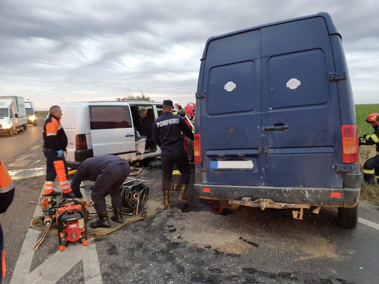 Patru persoane și-au pierdut viața într-un accident cumpit, în Ialomița. Elicopterul SMURD a preluat victimele