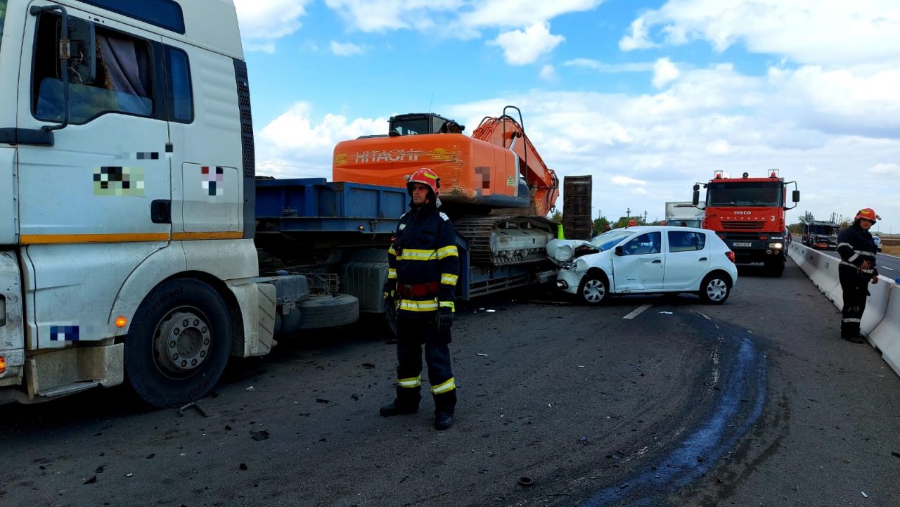 Accident grav în Giurgiu. O persoană a murit, iar alta a fost rănită