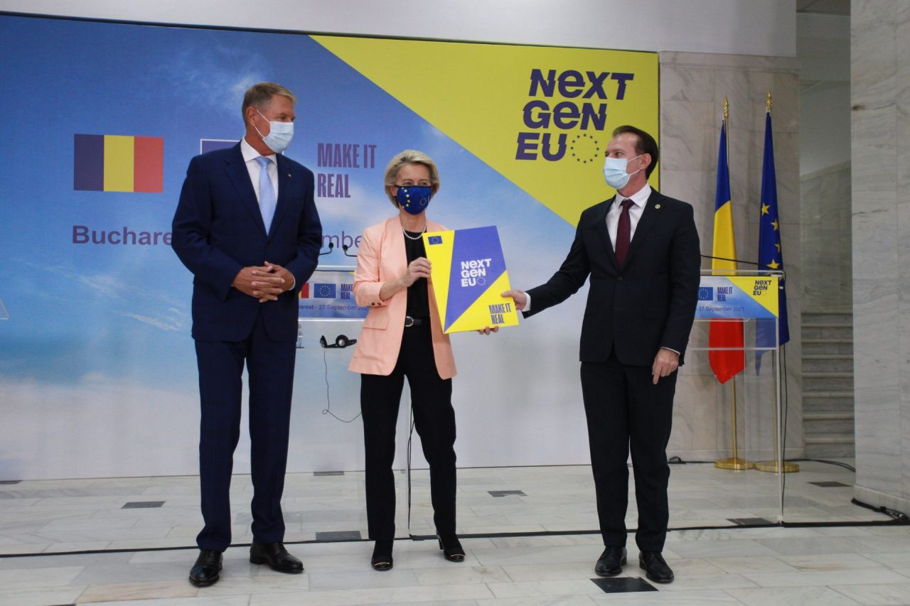 Klaus Iohannis s-a contrazis într-o singură frază, la întâlnirea cu președinta CE: „La noi sunt foarte mulți români care s-au vaccinat. E păcat că sunt așa puțini!”