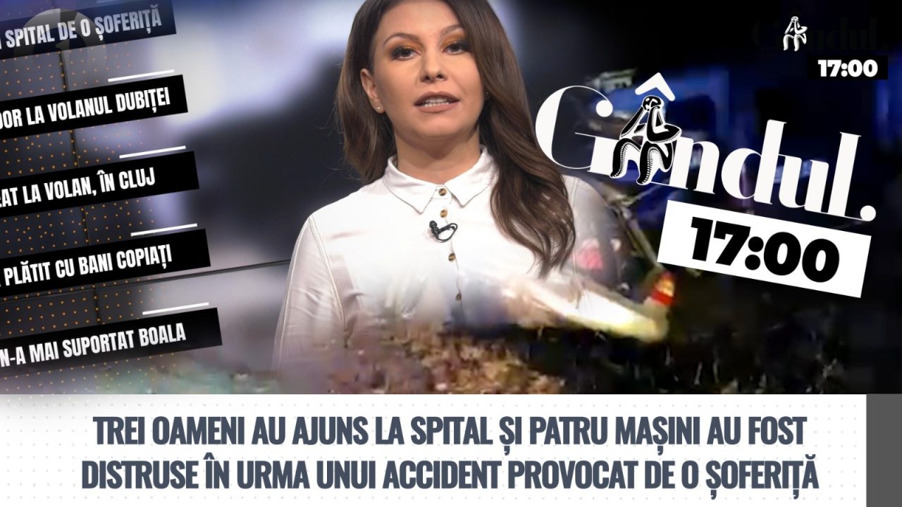 GÂNDUL NEWS. Trei oameni au ajuns în spital după un grav accident produs în Argeș