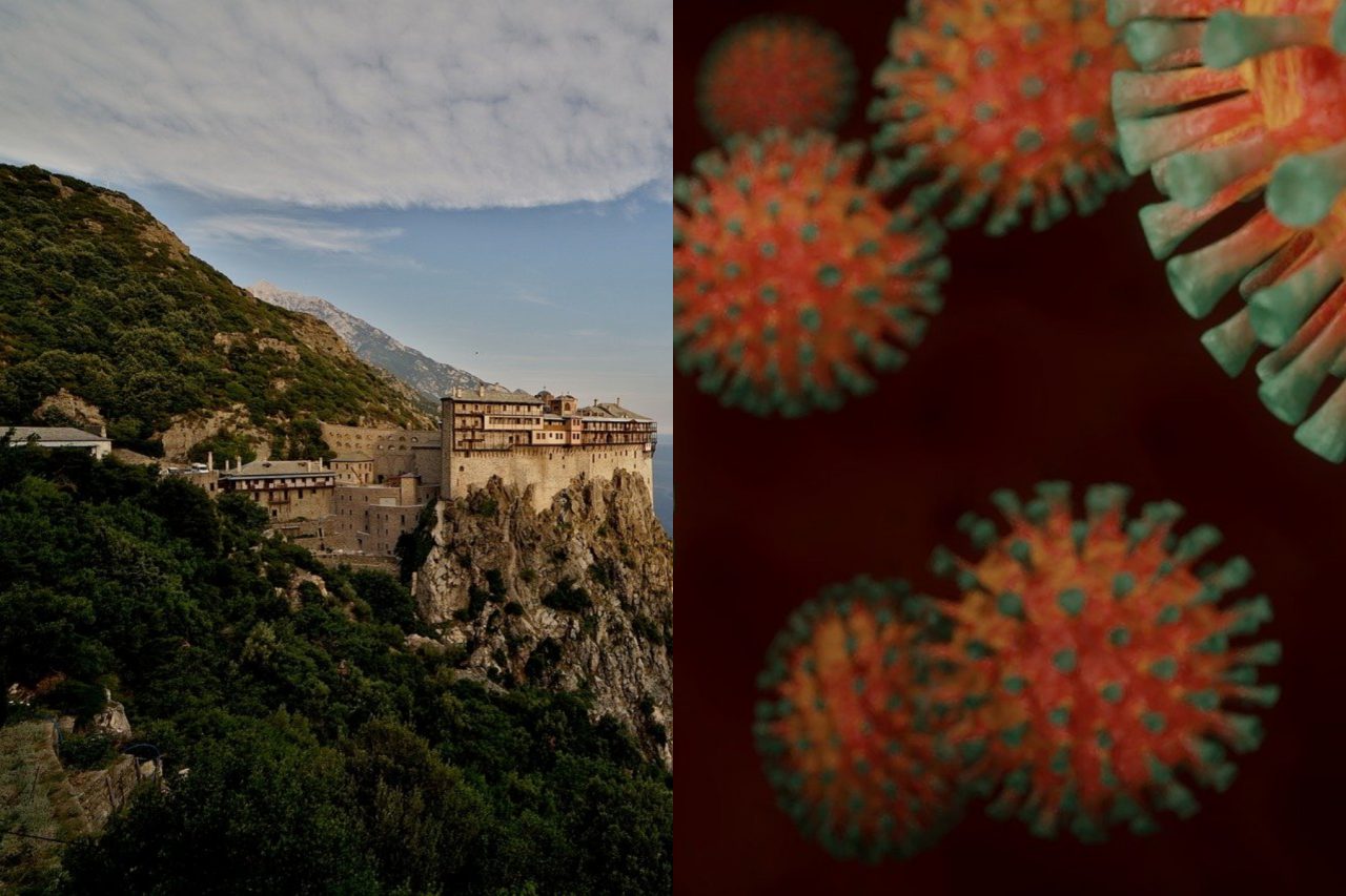 Focar pe Muntele Athos. Peste o mie de călugări, infectați cu COVID-19