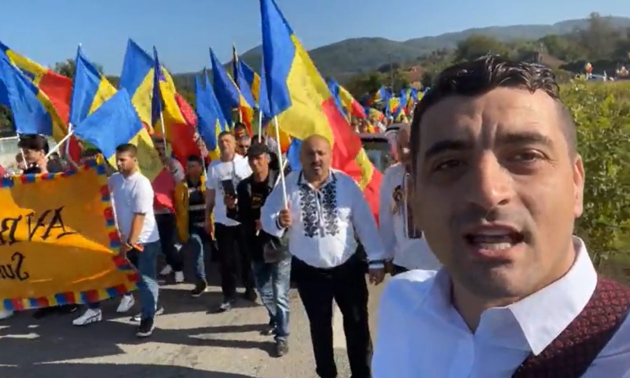 „Hoarda de AUR” de la Țebea. În umbra lui Avram Iancu, George Simion a uitat de socotelile politice de la București
