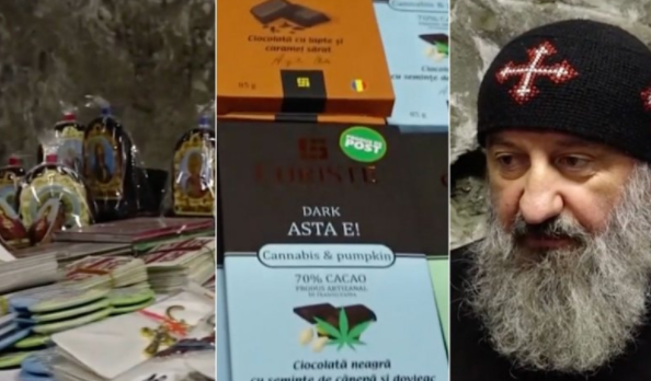 Ciocolată cu marijuana se vinde la Salina Praid, alături de icoane. Preot: ”Nu e drog, e cânepă. E făcută cu binecuvântare”