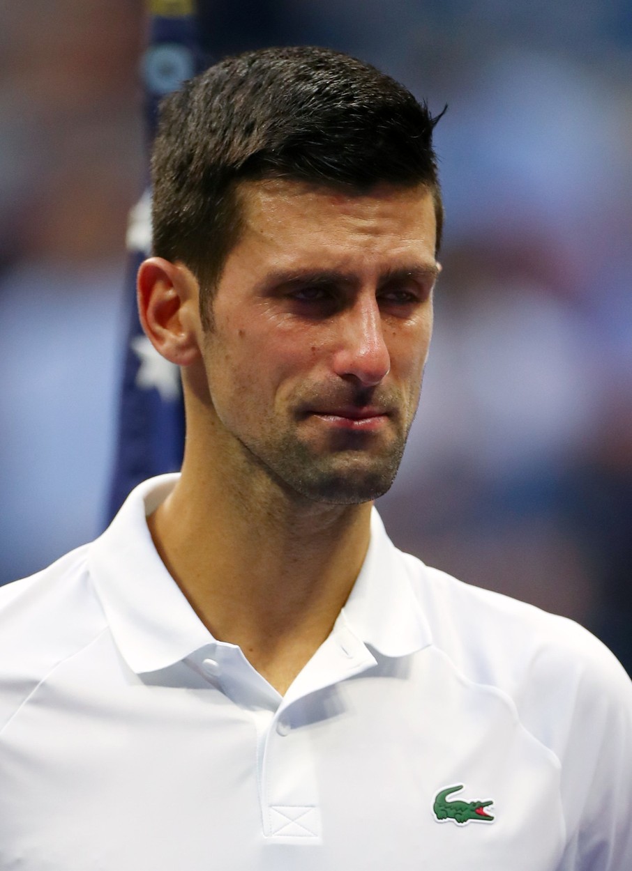 Novak Djokovic, în lacrimi în timpul finalei de la US Open. Care a fost motivul | GALERIE FOTO, VIDEO