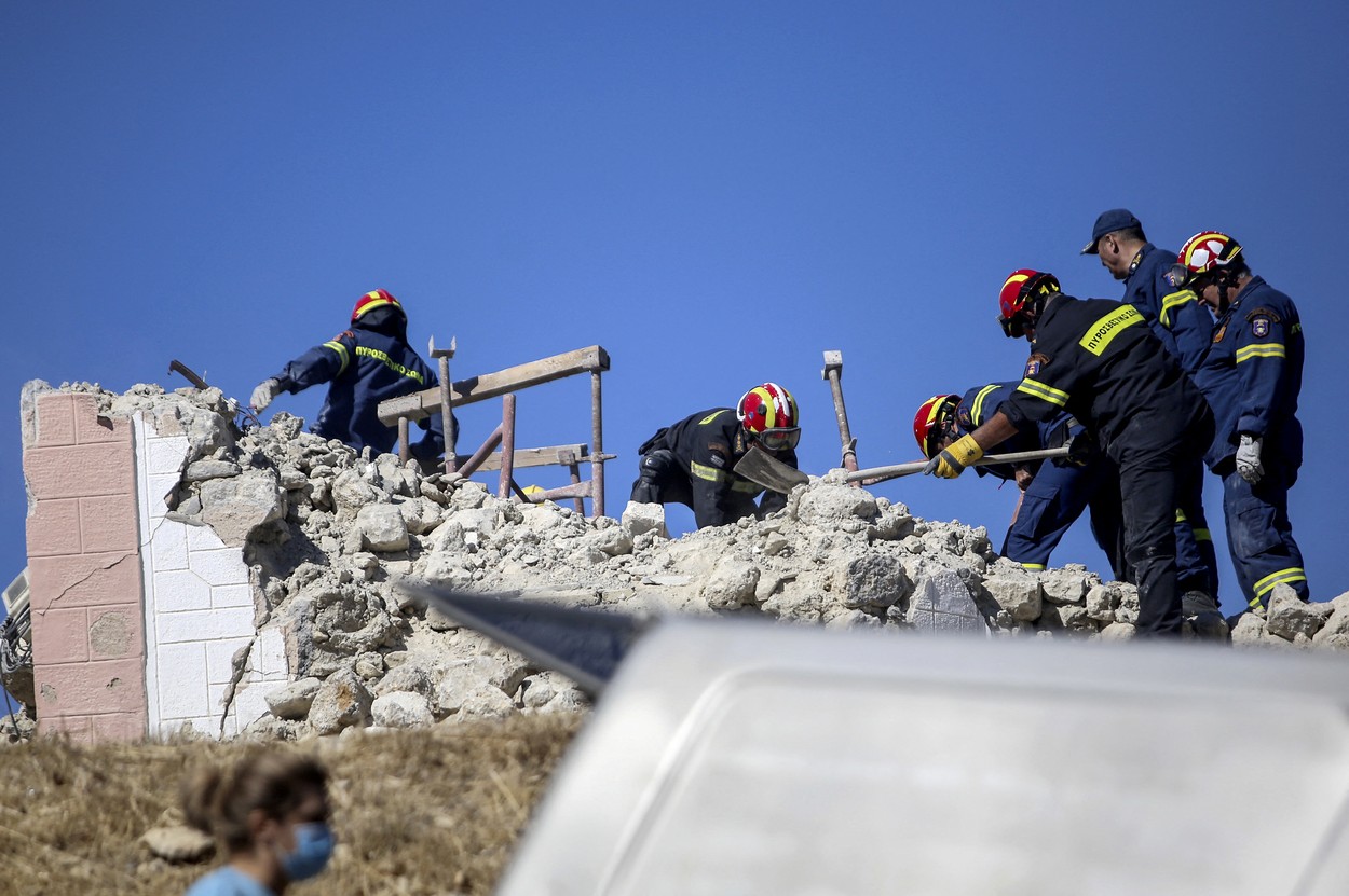 Cutremur puternic în insula Creta. Cel puțin o persoană a murit | FOTO, VIDEO
