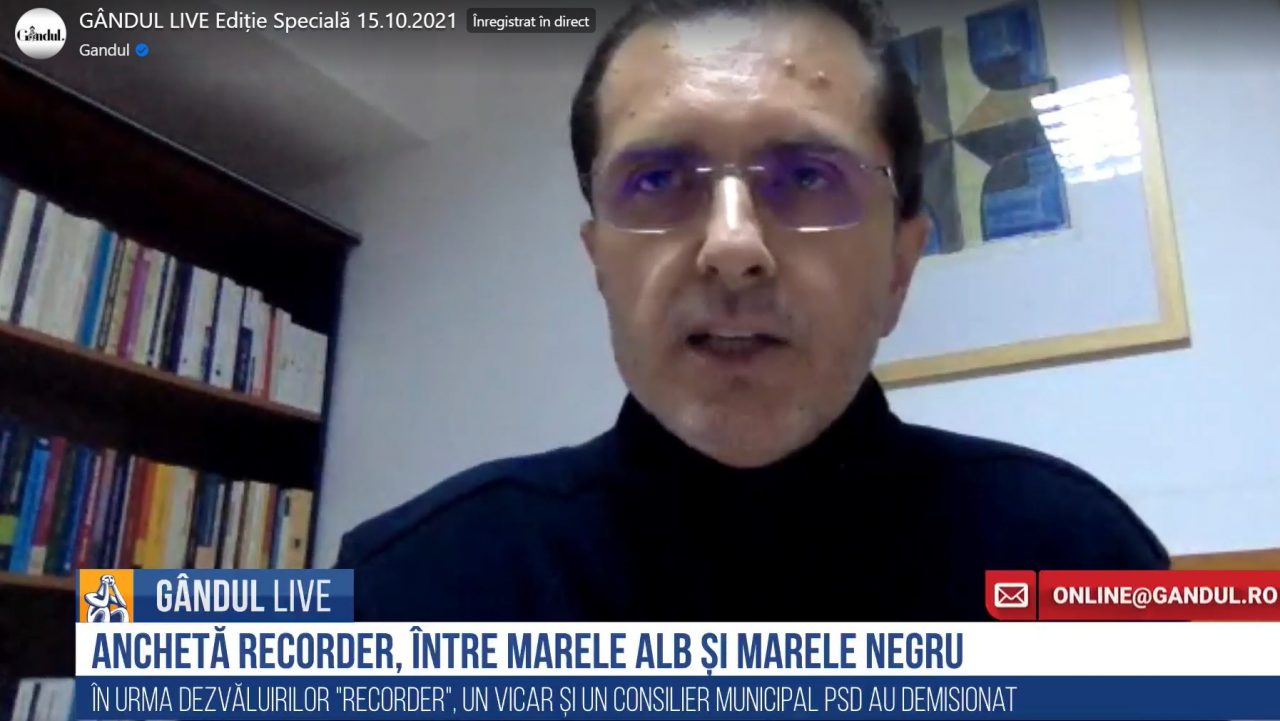 GÂNDUL LIVE. Purtătorul de cuvânt al Patriarhiei Române: Se pot insinua personaje care să profite în circuitul firesc al banilor oferiți Bisericii. Salut orice investigație corectă care se va face, dar reportajul „Recorder” este insidios