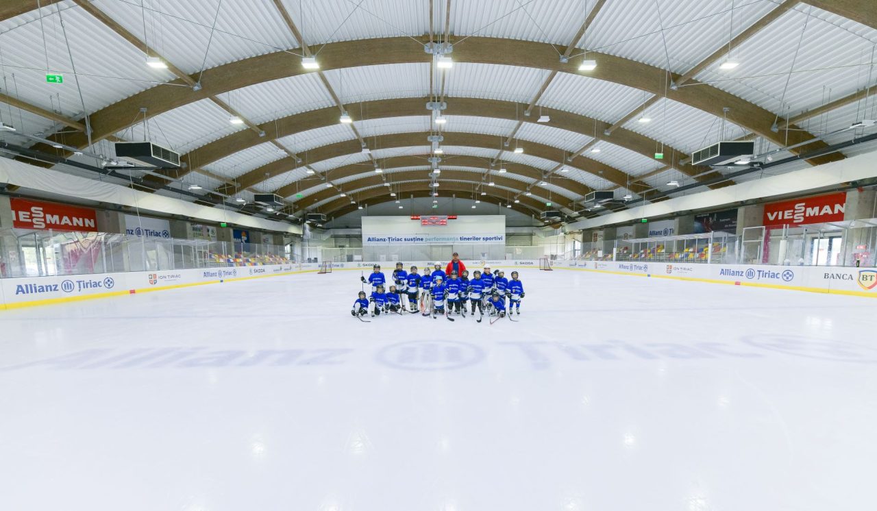 Singurul patinoar din zona București-Ilfov dezvoltat conform normelor olimpice internaționale devine Allianz-Țiriac Arena