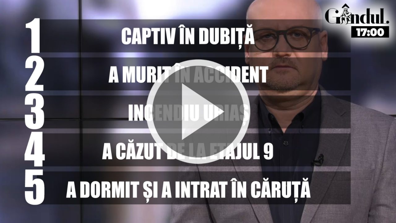 GÂNDUL NEWS. Un muncitor a supraviețuit, după ce a căzut în gol de la etajul 9 al unui bloc aflat în construcție (VIDEO)