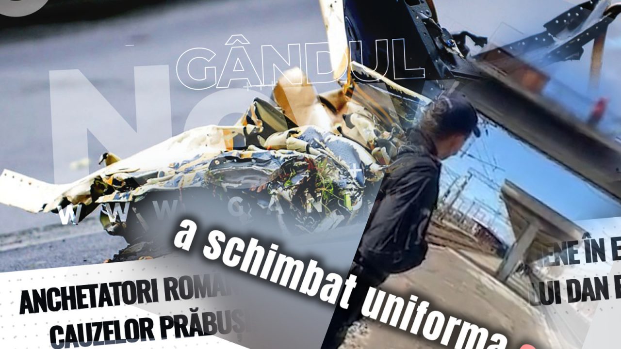 GÂNDUL NEWS. Anchetă a autorităților italiene și a celor române în cazul accidentului aviatic de la Milano