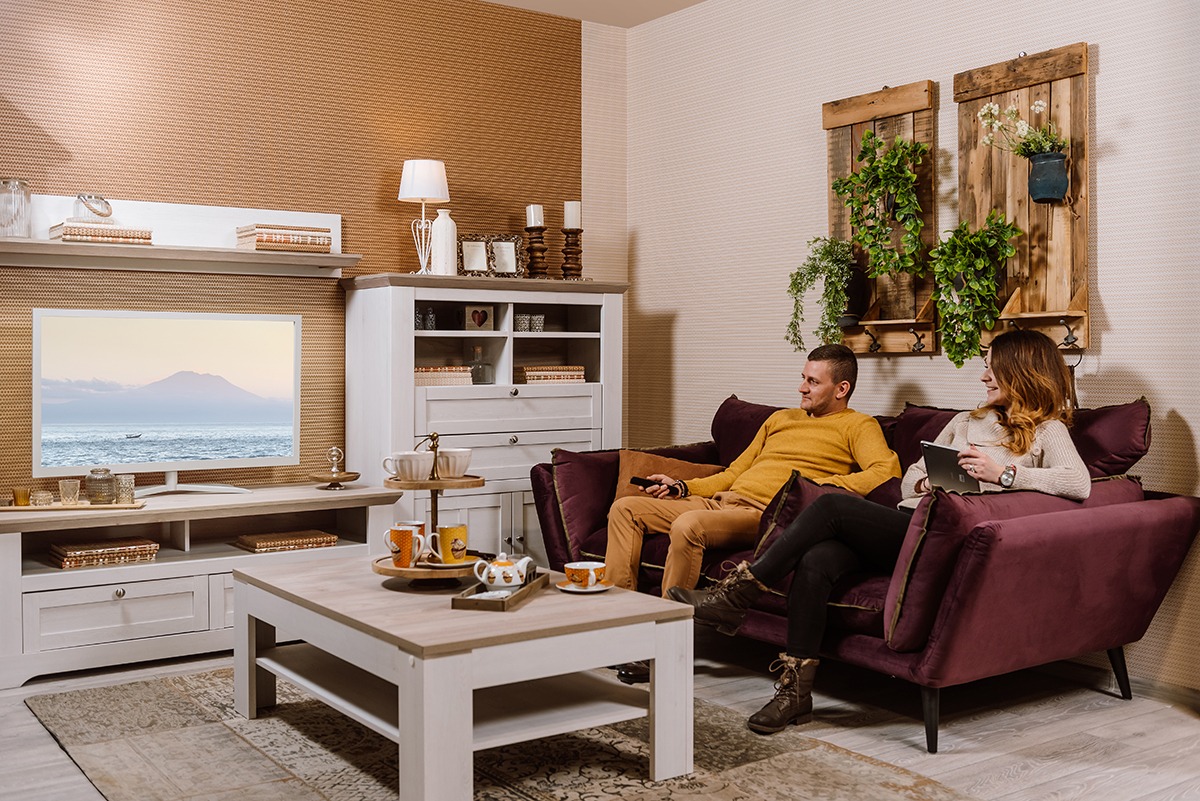 Pune livingul în valoare cu o mobilă creată pentru a fi admirată