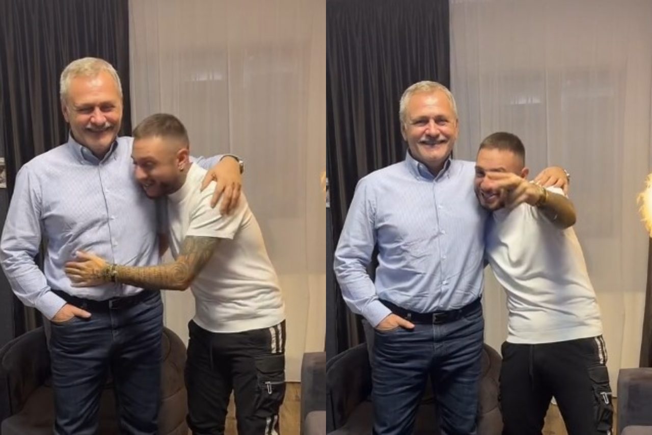 VIDEO | Liviu Dragnea, pupat de un cântăreț de manele pe TikTok