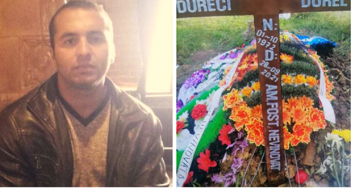 FOTO| Mesajul tulburător scris pe crucea lui Doru, deținutul condamnat pentru triplă crimă, care a murit de COVID: „Am fost nevinovat”